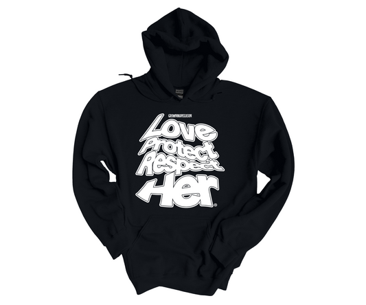 HER By Grown Man Season Unisex Hoodie (Black)